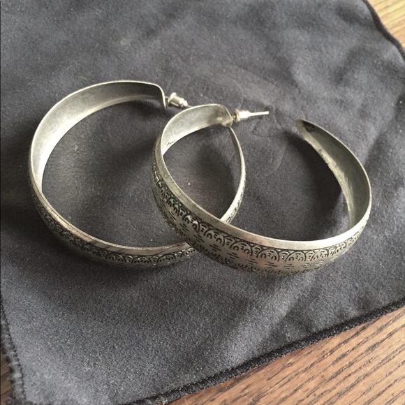 Boho Hoop Earrings / Bangles - Picture 2 of 4